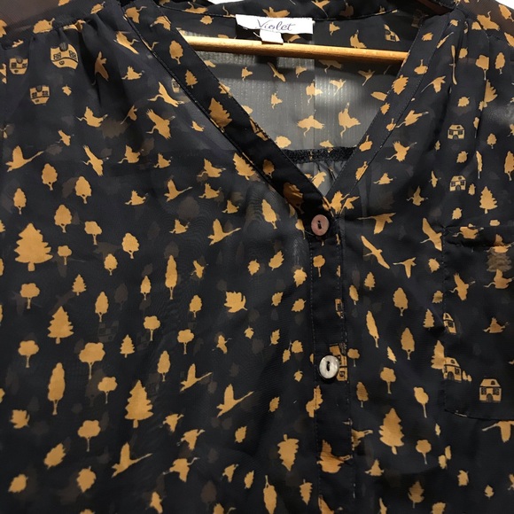 Sheer blouse - Picture 2 of 2